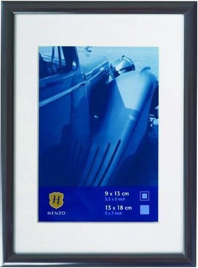 Fotolijst - Henzo - Portofino - Fotomaat 13x18 cm - Donkergrijs