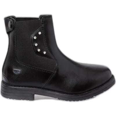 Horze Portland jodhpur laarsjes met kristallen, kids, Black, 33