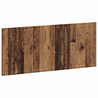 vidaXL - Wandgemonteerd - Hoofdbord - EDE - Oud - hout - Bewerkt - hout
