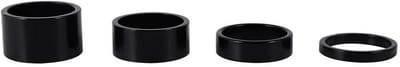 Dailygoods- Earphone Spacers 4 Stuks - Aluminium Legering - 5mm/10mm/15mm/20mm - Geschikt voor Fiets Voorvork - Duurzaam en Robuust - Lichtgewicht en Eenvoudig te Installeren - Bike Spacers