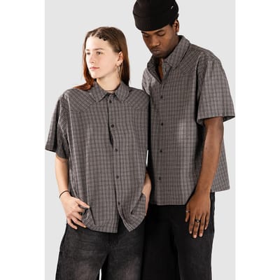 Solid SDSAMUEL Shirt zwart