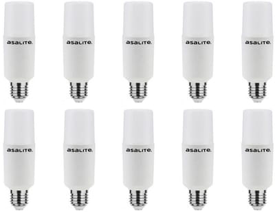 Asalite LED Lamp T45 E27 Fitting - 13W = 88W - 1300 Lumen - 4000K Neutraal Wit Licht - Niet Dimbaar - 220-240V - 10 stuks