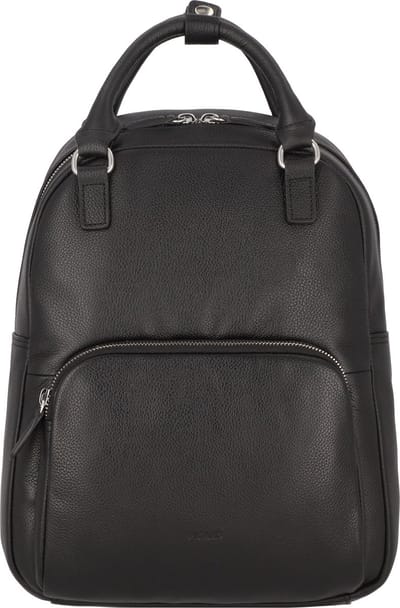PICARD Leren Vrije tijd rugzak Rugzak Luis Backpack Black Zwart