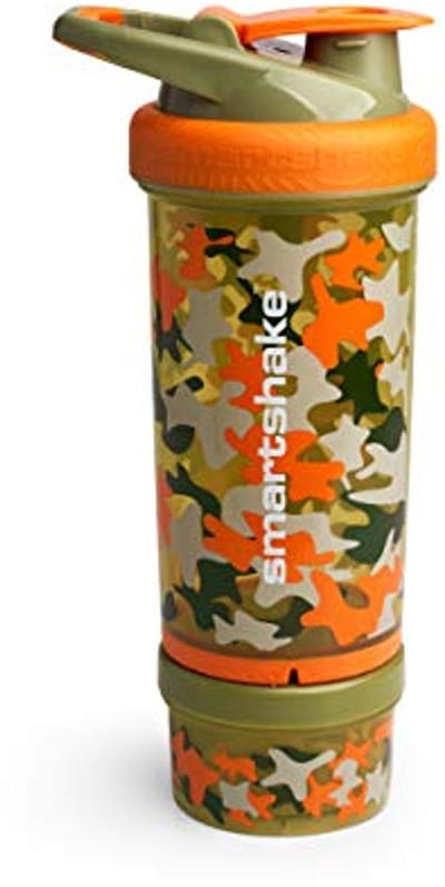 BPA-vrije Shaker 750 ml - Camo Oranje
