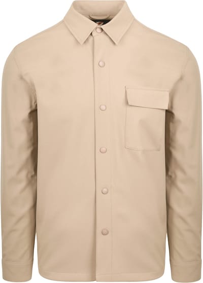 Suitable BASE Shacket Beige - Maat M - Heren - Overshirt