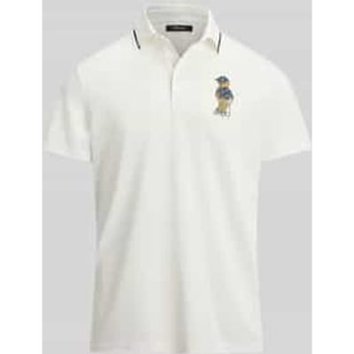 poloshirt met polo bear-print