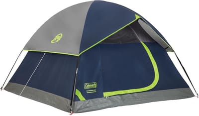 Robuuste 2-persoons koepeltent voor kamperen en outdoor avonturen