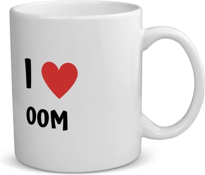 Akyol - i love oom koffiemok - theemok - Oom - de liefste oom - verjaardag - cadeautje voor oom - oom artikelen - kado - geschenk - 350 ML inhoud