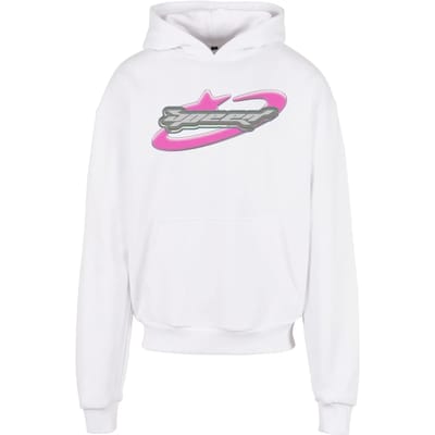 Mister Tee - Speed Logo Hoodie/trui - M - Wit