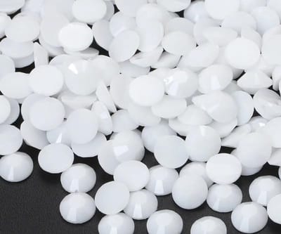 3000 Stuks 5 mm Heldere Ronde Crystal Strass Steentjes voor Nail Art, Kledingdecoratie en Accessoires