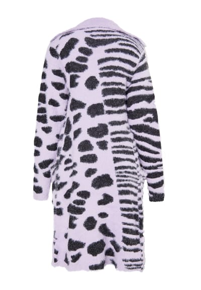 Mymo Gebreid vest Dames violet