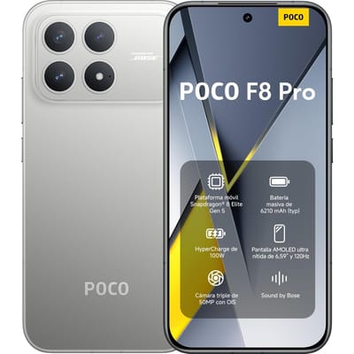 Wereldwijde versie POCO F8 Pro Snapdragon 8 Elite-processor Smartphone 6,59" 120 Hz HyperRGB-scherm 6210 mAh-batterij 100 W HyperCharge IP68 Xiaomi POCO-telefoon