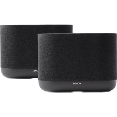 Denon Home 400 Zwart Duo Pack