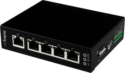 StarTech.com 5Port Industrial Gigabit Ethernet Switch