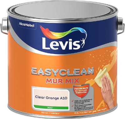 Levis - Easyclean Mur Mat Mix - Clear Orange A10 - Mengverf - 2,5 L