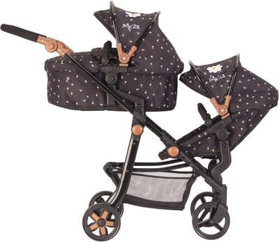 Poppenwagen voor Kinderen van 7 tot 13 Jaar - Veelzijdige Kinderwagen met Meerdere Combinaties