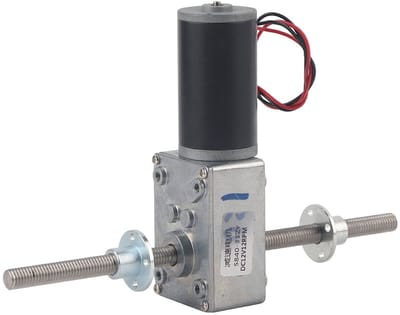 Dailygoods- Wormmotor 12V Hoge Precisie - Dubbele As - Coaxiale Reductiemotor - Ultra-Stil - Rechts/Linkerhand Draad - Lange Levensduur - Tandwielmotor