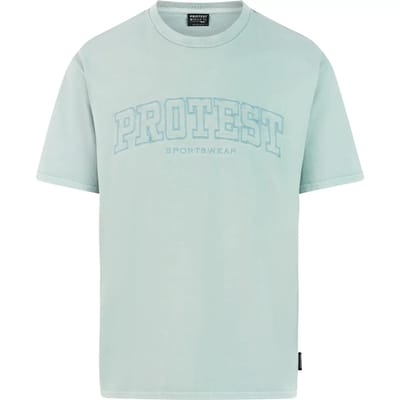 Protest PRTDoyle - T-shirt Heren - Korte mouwen - Ronde hals - Loose fit - Blauw