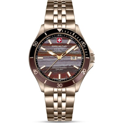 Swiss Military Hanowa Land SMWGH0008310 Flagship Tiger Iron Horloge