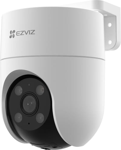 EZVIZ H8c 2K+ Wifi Beveiligingscamera – Buiten – 360° Pan/Tilt – AI Persoonsdetectie – Color Nachtzicht&Sirene – Tweerichtingsaudio - Compatibel met Google Assistant&Alexa - Geen maandkosten
