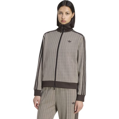Adidas Og Tweed Tracktop Trainingspakken Dames - Bruin - Maat M (38-40) - Poly Mesh