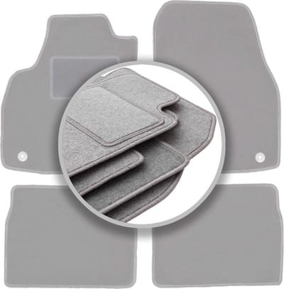 Grijze automatten voor: Opel Astra H sedan, hatchback, stationwagen, TwinTop, cabrio, coupé (2003-2010)