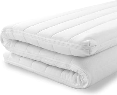 EasyBedden® Topper - Topdekmatras - HR45 / Hybrid Koudschuim 70x210 7 cm dik