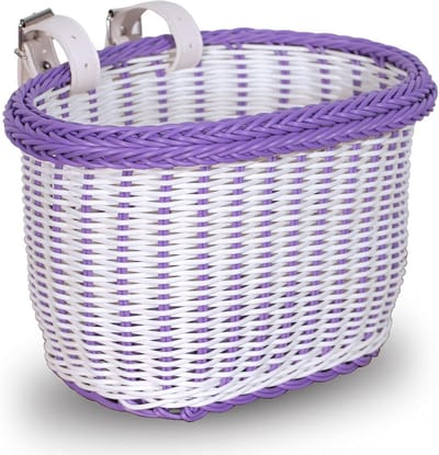 Fietsmand voor Meisjes 12-18 Inch - Waterdichte Opbergmand en Fietsaccessoires