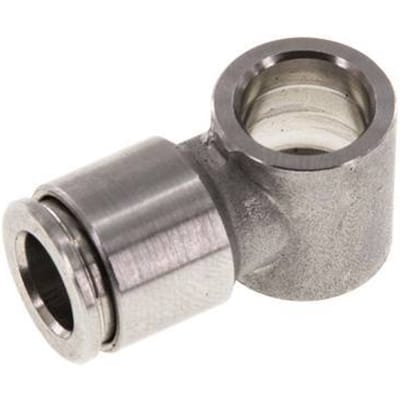 8mm L-Banjo RVS Insteekfitting Banjo-bout G1/8 inch FKM