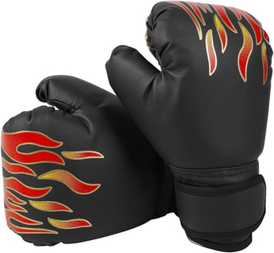 Bokshandschoenen Kinderen - Vechtsport Handschoenen - Sport Training - Ergonomisch Ontwerp - 209 x 20 x 128 cm - Zwart