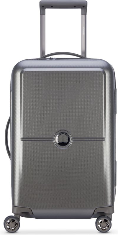 Delsey Turenne - Handbagage koffer 55 cm - Zilver