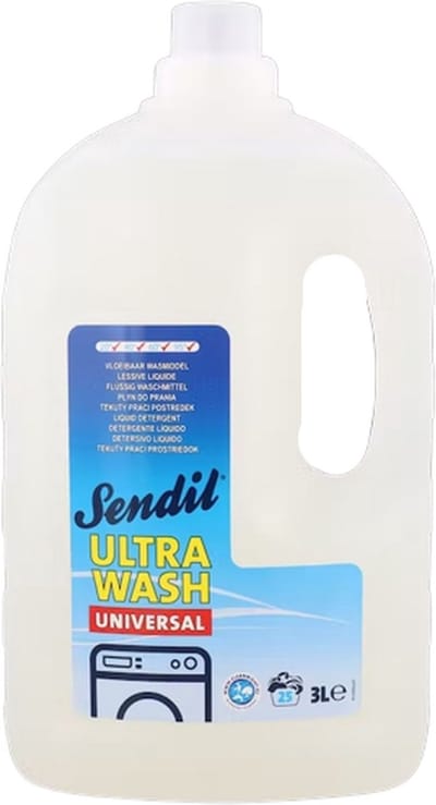 Sendil Vloeibaar Wasmiddel - 84 wasbeurten - Set van 2 flessen - Wasmachine - Handwas - Frisse geur
