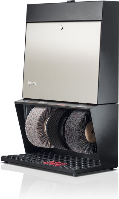 Heute Polifix 3 - Schoenpoetsmachine - Door Embossed V2A - House Black