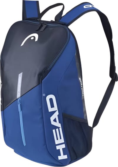 CarryQuest® - Tennistas - Tennisracket - Ruime Capaciteit - Schoencompartiment - Tennis Rugzak - Pickleball - Squash - Padel - Tennistas - Blauw
