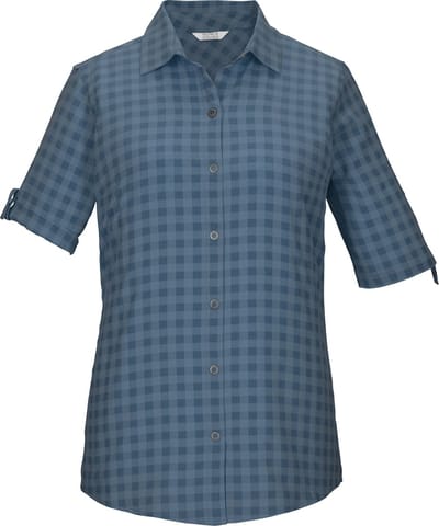 Killtec KOS 59 Women Woven Shirt - Blouse met korte mouwen - Dames - Storm Blue - Maat 38