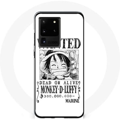 Hoesje voor Samsung Galaxy S20 Ultra One Piece Manga Research Poster Wit wit