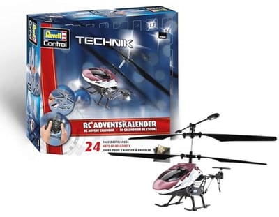 Adventskalender RC Helikopter - 24 Dagen Vliegplezier voor Jong en Oud