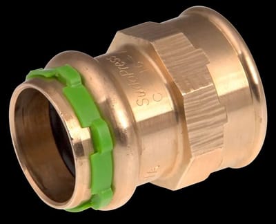 VSH SudoPress Koperen overgangsmof m/m 42xRp1 1/2" Type SP4270GV, 6672261