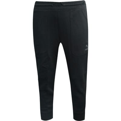 Puma Evo Sweat 3/4 Broek Heren Regular Zwart Jogging Trainingsbroek 570581 01 P1