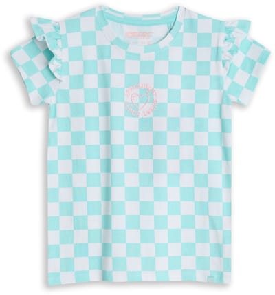 4PRESIDENT T-shirt meisjes - Water ballet - Maat 92 - Meiden shirt
