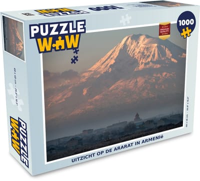 Puzzel Uitzicht op de Ararat in Armenië - Legpuzzel - Puzzel 1000 stukjes volwassenen