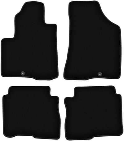 BASIC zwarte veloursmatten voor: Hyundai SantaFe II SUV (2006-2012)