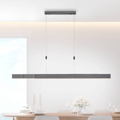LED hanglamp PURE Moto, platina, dimbaar, CCT