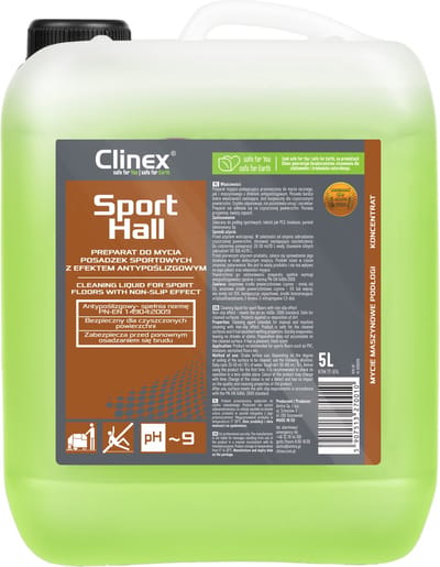 Clinex SportHall Sportvloerreiniger Antislip 5 liter