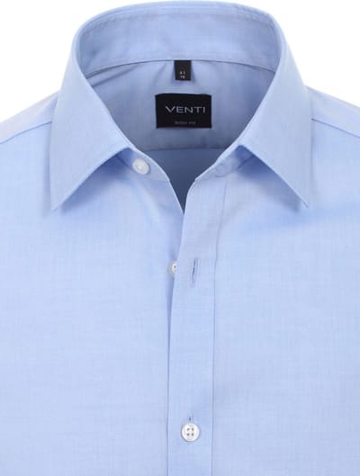 Venti Overhemd Lichtblauw Body Fit Kent Kraag 001420-115 - XXL