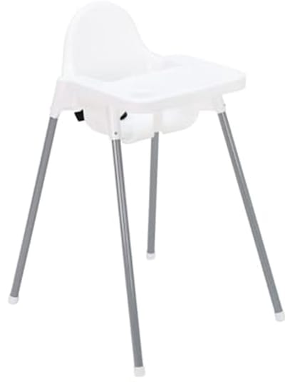 Hoge kinderstoel voor baby's - Afneembare en veilige kinderstoel met dienblad - Perfect voor familiemaaltijden