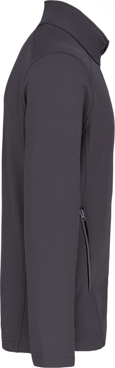 Kariban 2-laagse herensoftshelljas K424 - Titanium - S