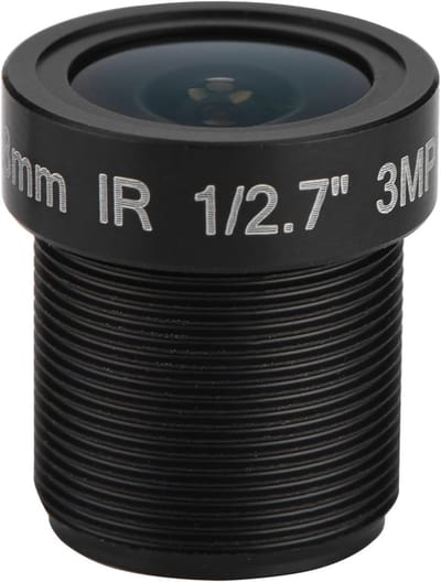 CCTV Camera Lens - Beveiligingslens M12 - HD Beeldkwaliteit - 5-laags Prisma - 28 mm Brandpuntsafstand