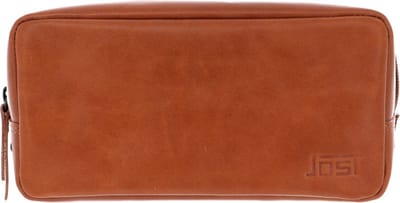 JOST Leren Toilettas Futura Etui Cognac Bruine