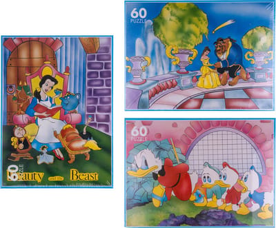 Playtime - 3 puzzels WALT DISNEY - 60 stuks